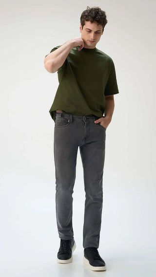 Slim fit City Denim- London Grey Minus One