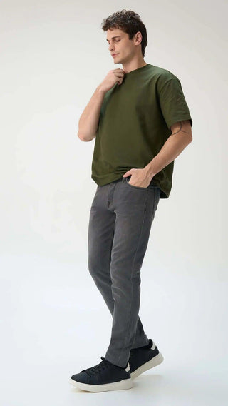Slim fit City Denim- London Grey Minus One