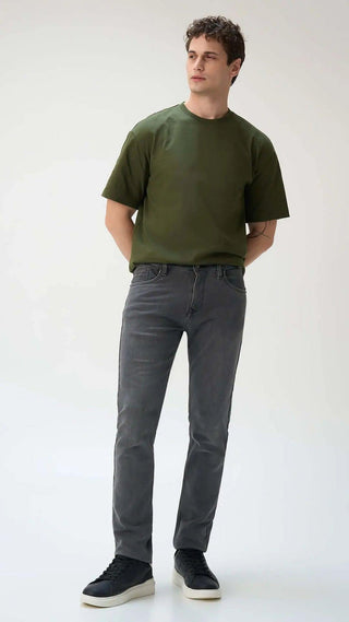 Slim fit City Denim- London Grey Minus One