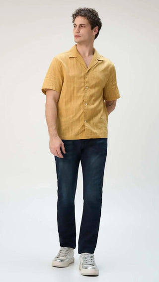 Slim fit City Denim- Royal Navy Minus One