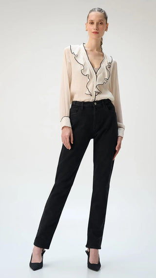 Slim fit City Denim for her- Bombay Black Minus One