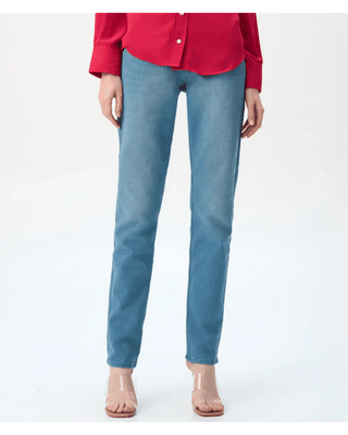 Slim fit City Denim for her- Santorini Blue Minus One