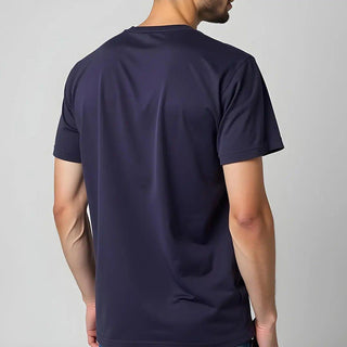 Supima Cotton Crew Neck T-Shirt  - Navy Minus One