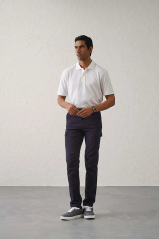 The Regular Fit Pro Cargo Pants - Navy Minus One
