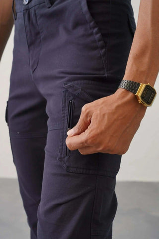 The Regular Fit Pro Cargo Pants - Navy Minus One