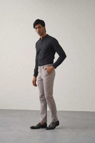 The Regular Fit Travel Chino - Grey Minus One