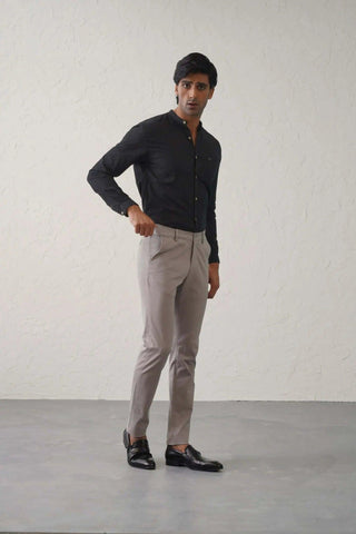 The Regular Fit Travel Chino - Grey Minus One