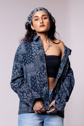 Bandana Print - Jacket for her - Gimaq - The magic shuffle!