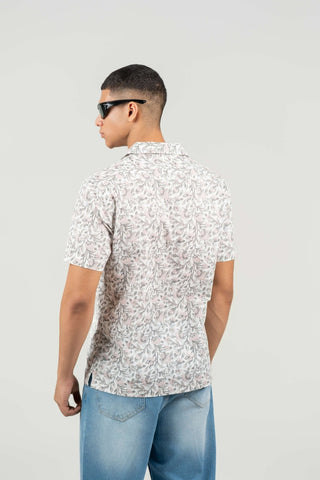 Pink Cuban Collar Shirt – Regular Fit - Gimaq - The magic shuffle!