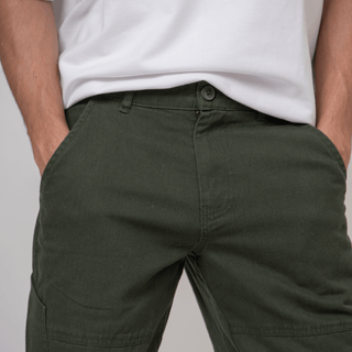 Sleek Cargo Pants - Olive - Gimaq - The magic shuffle!