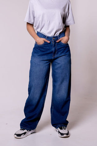 Straight fit Denim - Indigo Blue - Gimaq - The magic shuffle!