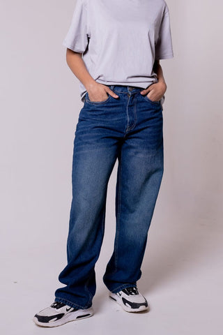 Straight fit Denim - Vintage Blue - Gimaq - The magic shuffle!