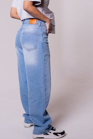 Straight fit Denim - Washed Blue - Gimaq - The magic shuffle!