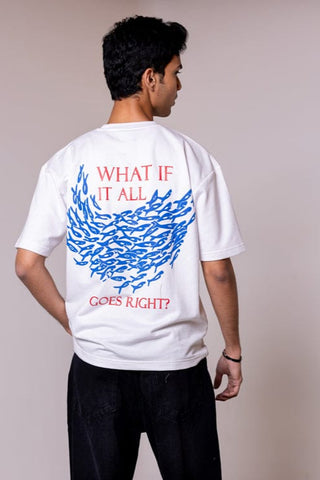What if I Fall - Oversized T shirt - Gimaq - The magic shuffle!
