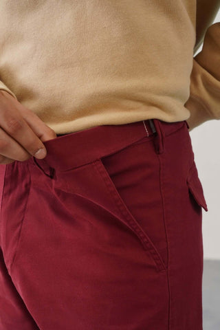 Pro Cargo Shorts - Red Minus One