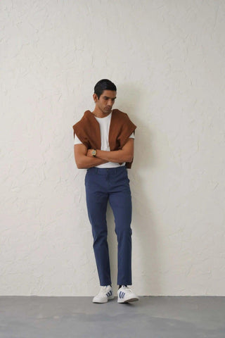 The Regular Fit Daylong Chino - Knight Blue minus1lifestyle