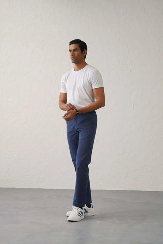The Regular Fit Daylong Chino - Knight Blue minus1lifestyle