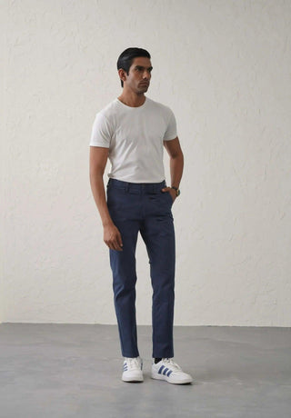 The Regular Fit Daylong Chino - Knight Blue minus1lifestyle