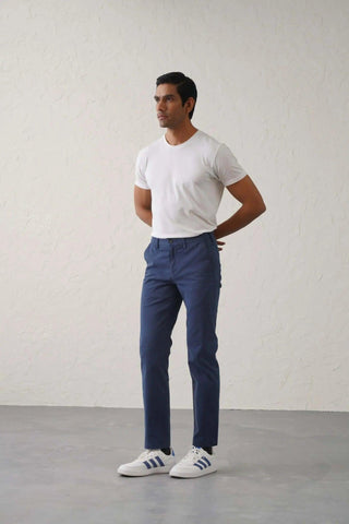 The Regular Fit Daylong Chino - Knight Blue minus1lifestyle