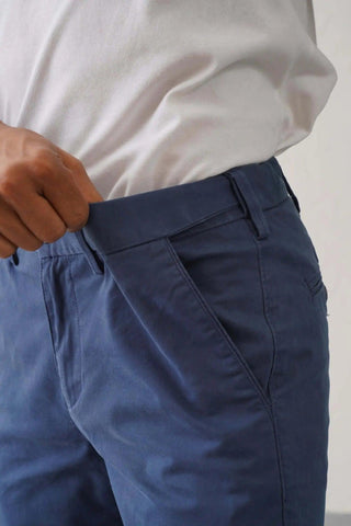 The Regular Fit Daylong Chino - Knight Blue minus1lifestyle