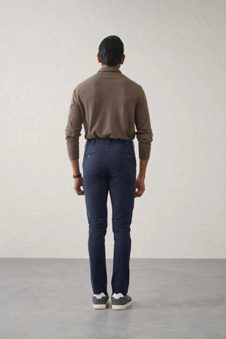 The Regular Fit Daylong Chino - Night Navy minus1lifestyle