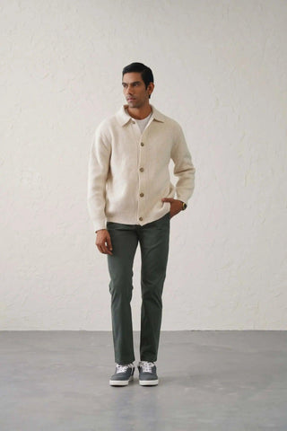 The Regular Fit Daylong Chino - Stained Olive minus1lifestyle