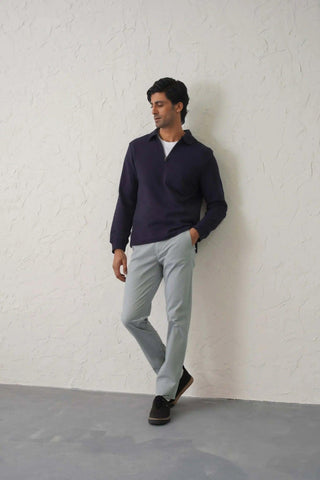 The Regular Fit Daylong Chino - Stone Mouse minus1lifestyle