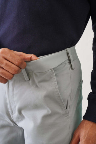 The Regular Fit Daylong Chino - Stone Mouse minus1lifestyle