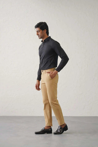 The Slim Fit Daylong Chino - Old Camel minus1lifestyle