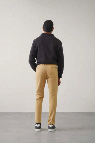The Slim Fit Daylong Chino - Old Camel minus1lifestyle