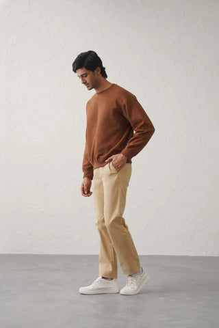 The Slim Fit Daylong Chino - Old Camel minus1lifestyle