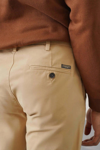 The Slim Fit Daylong Chino - Old Camel minus1lifestyle