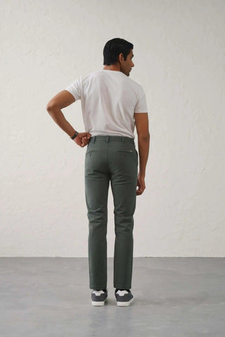 The Slim Fit Daylong Chino - Stained Olive minus1lifestyle