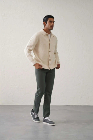 The Slim Fit Daylong Chino - Stained Olive minus1lifestyle