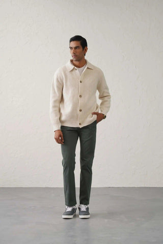 The Slim Fit Daylong Chino - Stained Olive minus1lifestyle