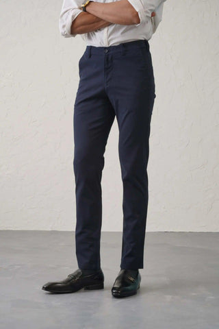 The Slim Fit Travel Chino - Navy Minus One
