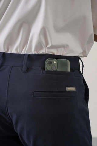 The Slim Fit Travel Chino - Navy Minus One