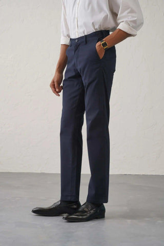 The Slim Fit Travel Chino - Navy Minus One