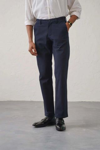 The Slim Fit Travel Chino - Navy Minus One