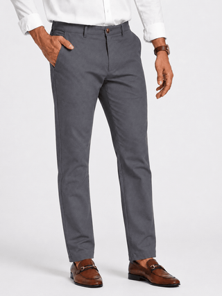 Men's Slim Fit Formal Trouser - Grey