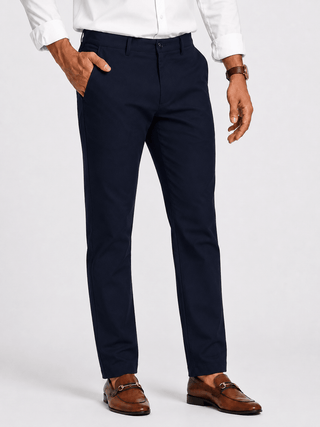 Men's Slim Fit Formal Trouser - Navy