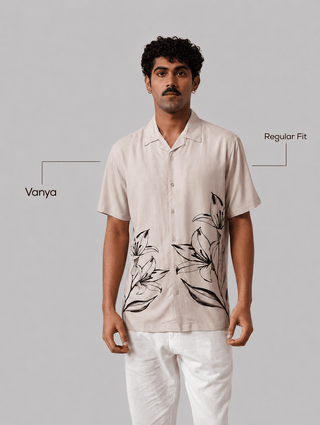 Vanya - Regular Fit, Half Sleeve Shirt