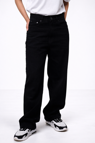 Straight fit Denim- Black