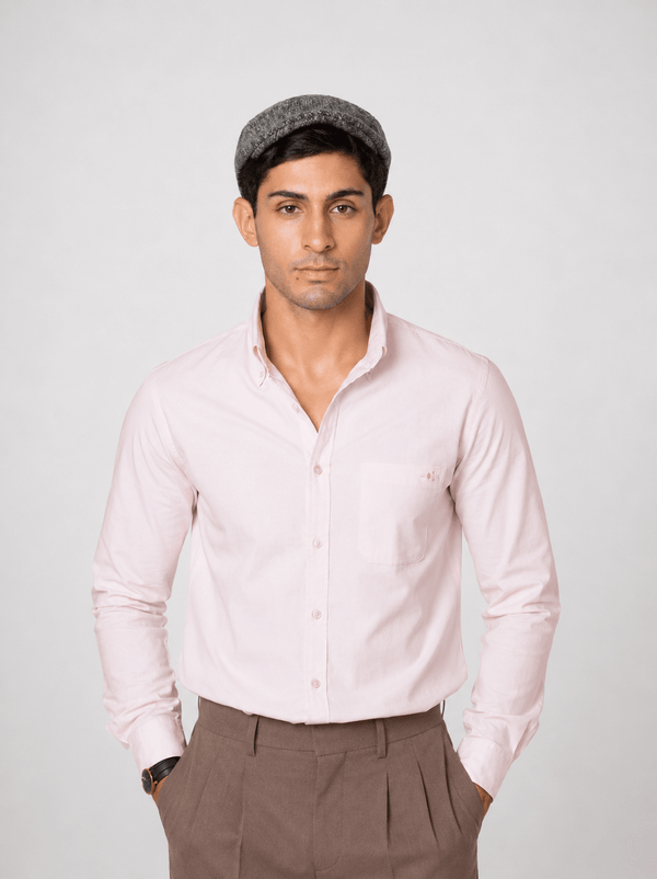 Pink Oxford Cotton Shirt – Regular Fit