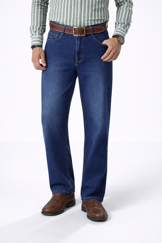Straight fit Denim - Indigo Blue