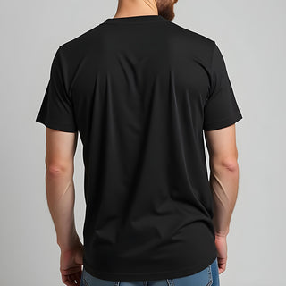 Supima Cotton Crew Neck T-Shirt - Black