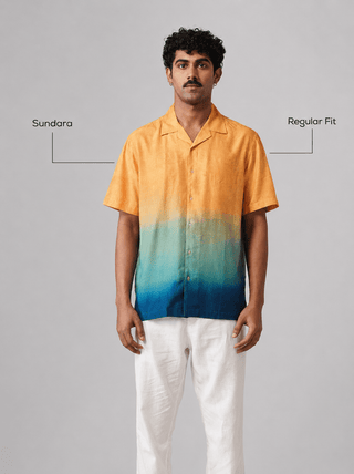 Sundara - Regular Fit, Half Sleeve Printed Shirt