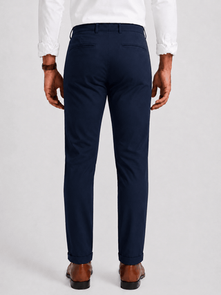 Men's Slim Fit Formal Trouser - Navy