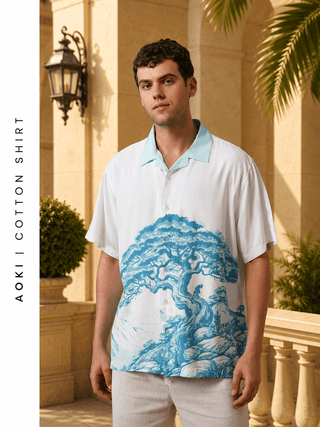 Aoki - Regular Fit, Half Sleeve Shirt