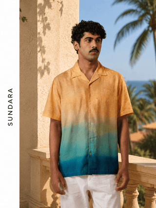 Sundara - Regular Fit, Half Sleeve Printed Shirt